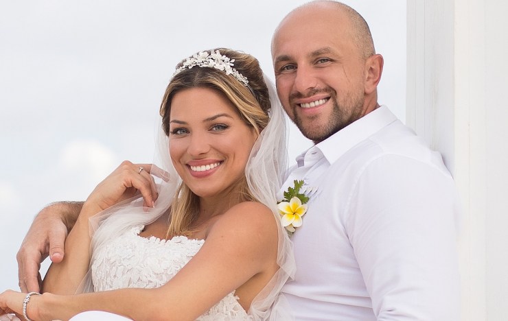 Svatba Evy Perkausové se odehrávala na Mauriciu